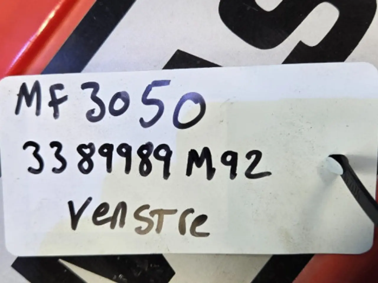 Billede 14 - Massey Ferguson 3050 Sideskærm L. 3389989M92