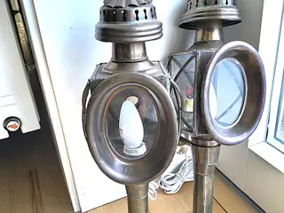 Hestevognslamper, Messing