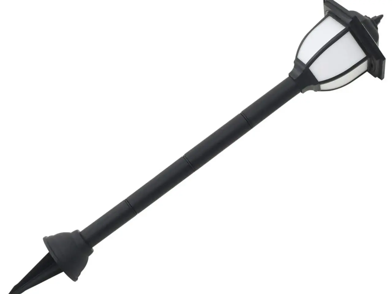 Billede 6 - LED-solcellelamper til haven - 3 stk., sort