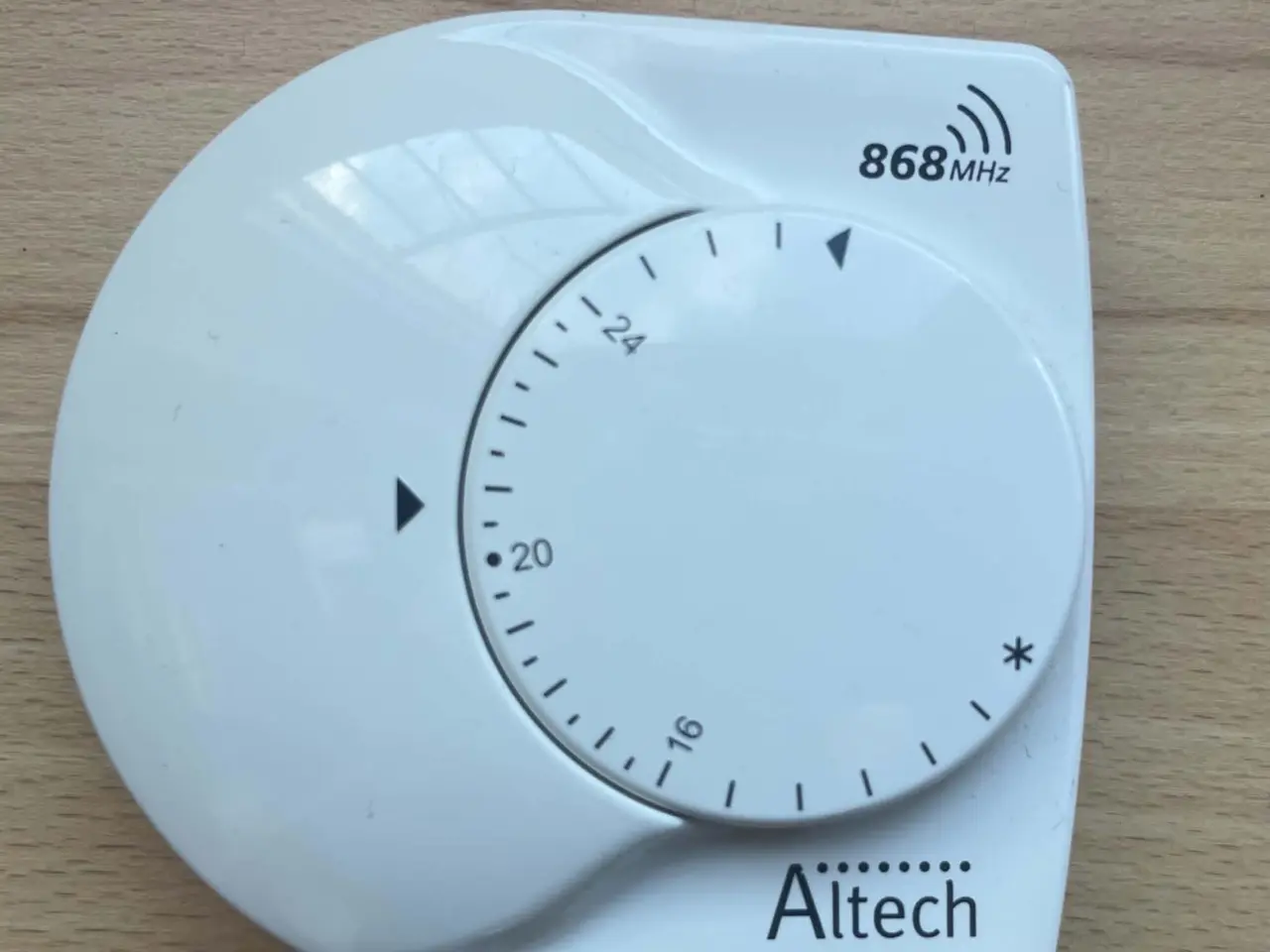 Billede 1 - Altech trådløs rumtermostat, 868 MHz, Til AB4071-X