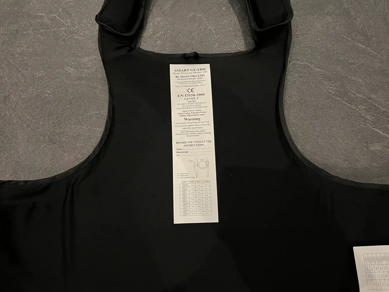 Billede 2 - Ridevest smart guard body protector model 108