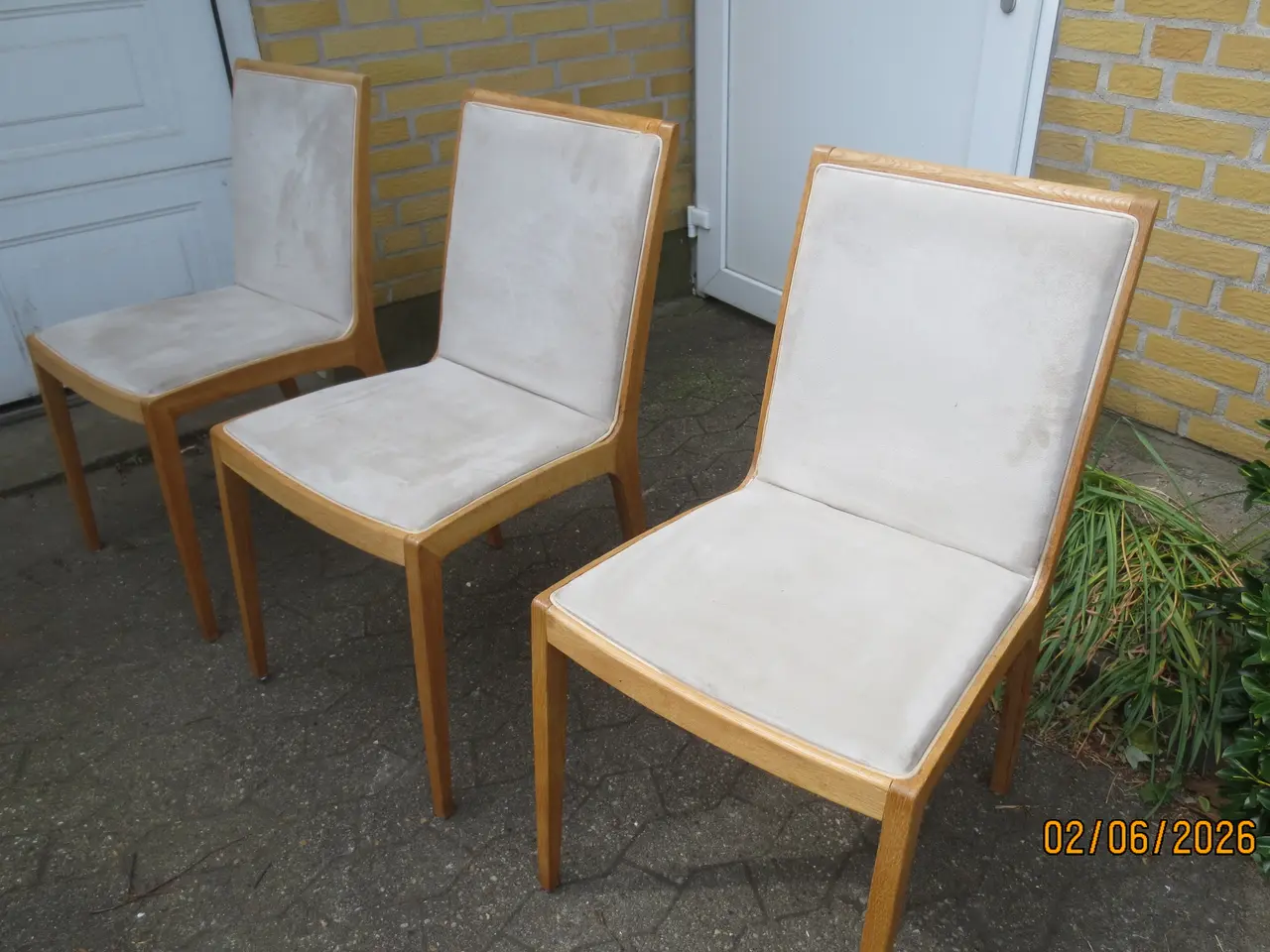 Billede 1 - 3 stk Spisebordsstole Jakob Berg Danish Design