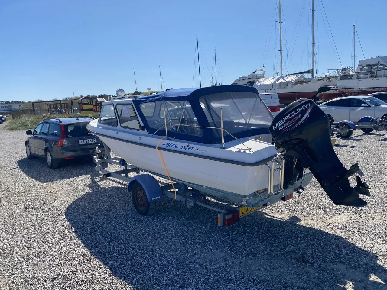 Billede 2 - Bella 530 HT med trailer - Nedsat pris