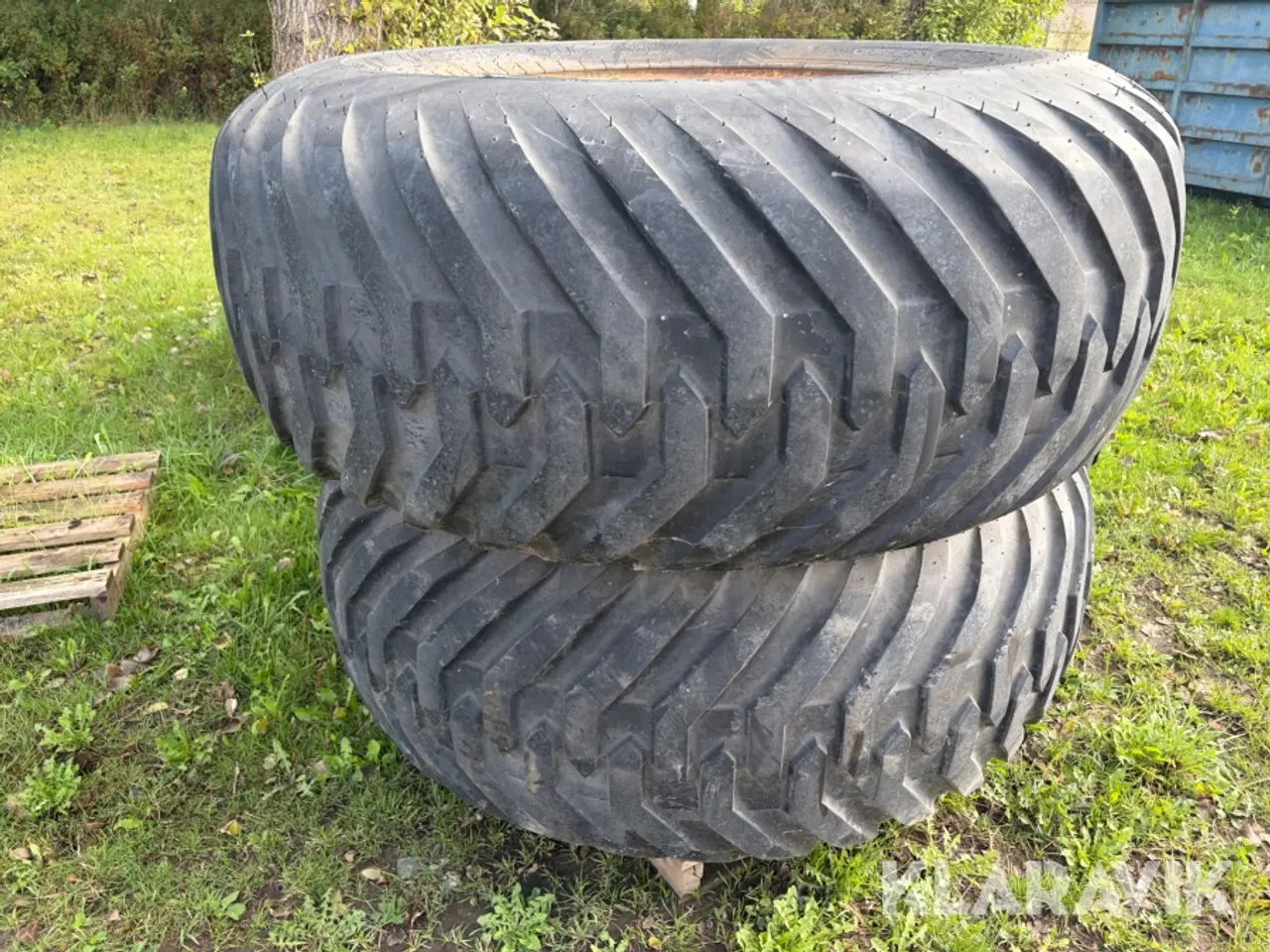 Billede 1 - Traktordæk Trelleborg Twin 404 2 Styk
