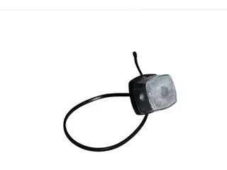 Pos.lygte hvid m/ Kabel