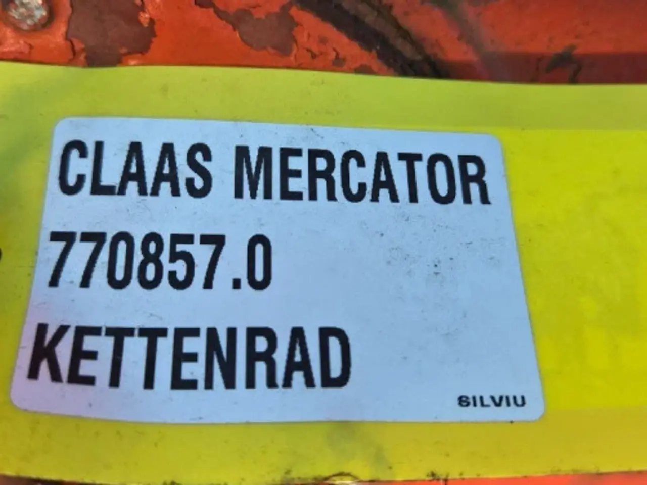 Billede 16 - Claas Mercator 75 Kædehjul 770857.0