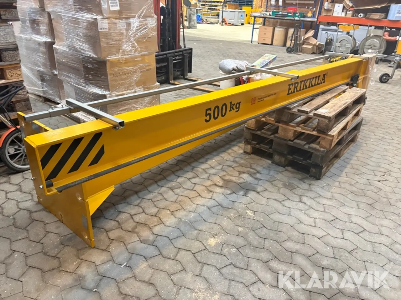 Billede 3 - Svingkran 500kg Erikkila PKA Yale motor