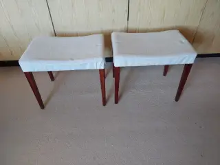 2 Vintage skamler
