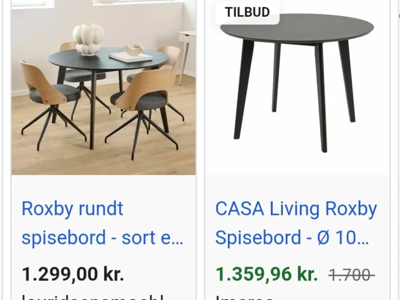 Billede 3 - Nyt spisebord fra styling ifm. hurtigere udlejning