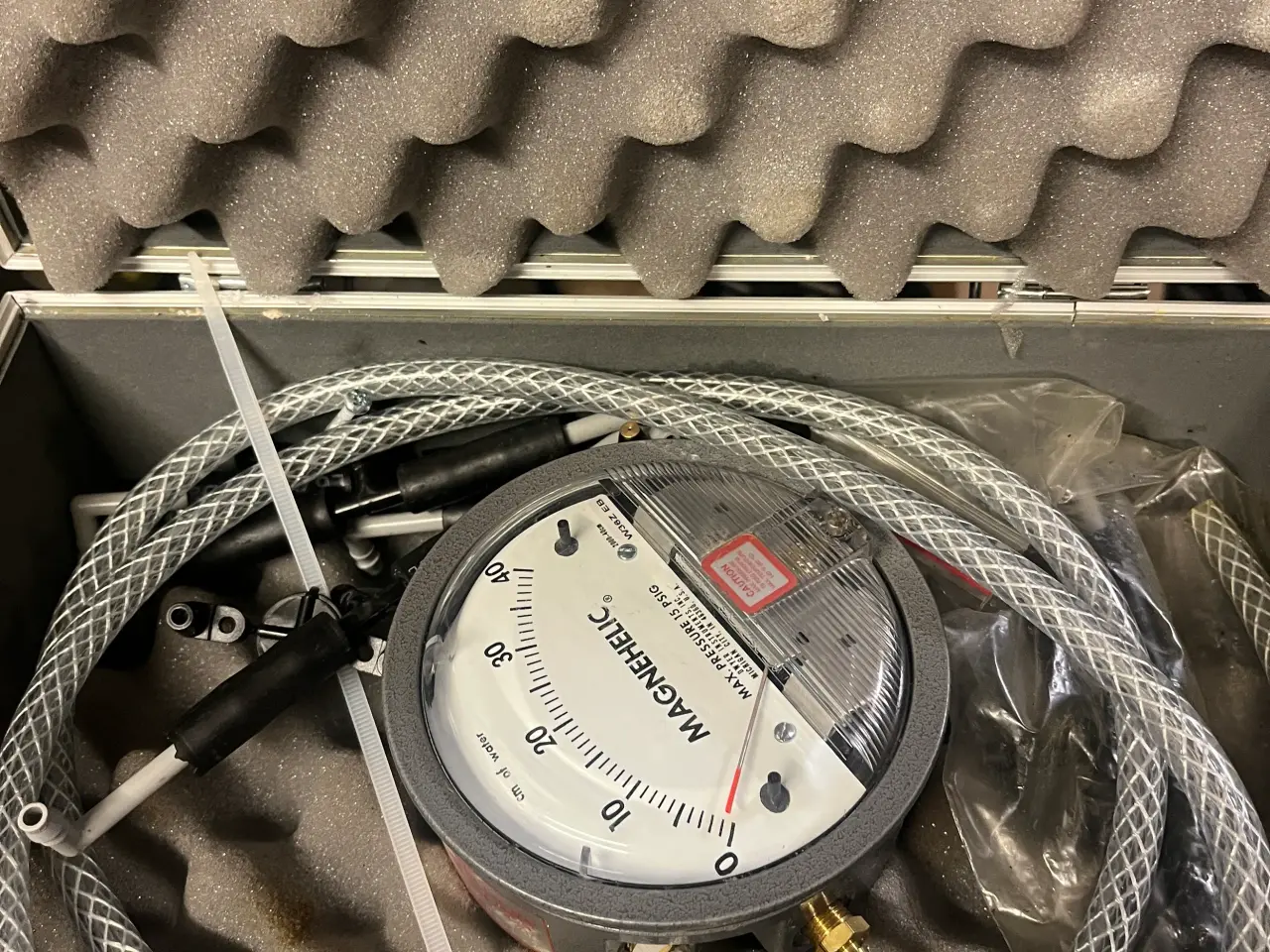 Billede 2 - Danfoil lufttryk manometer