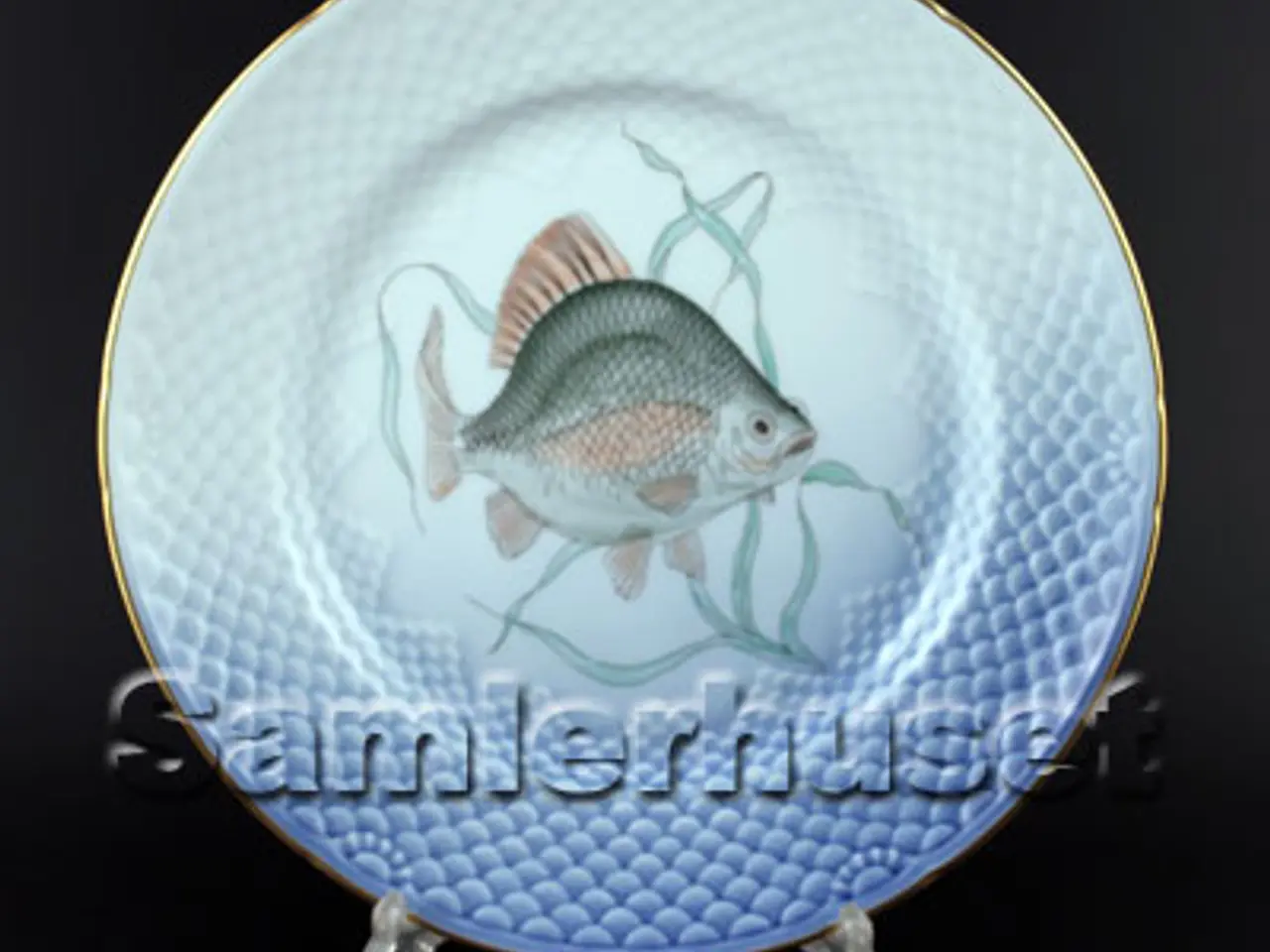 Billede 1 - Måge Fisketallerken Karusse