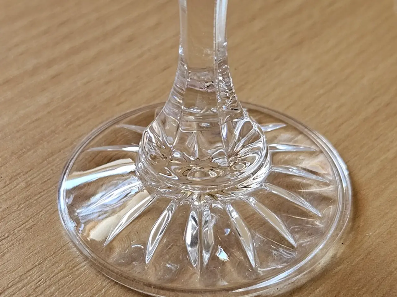 Billede 5 - 6 stk. Zawiercie krystalglas – 11 cm høje