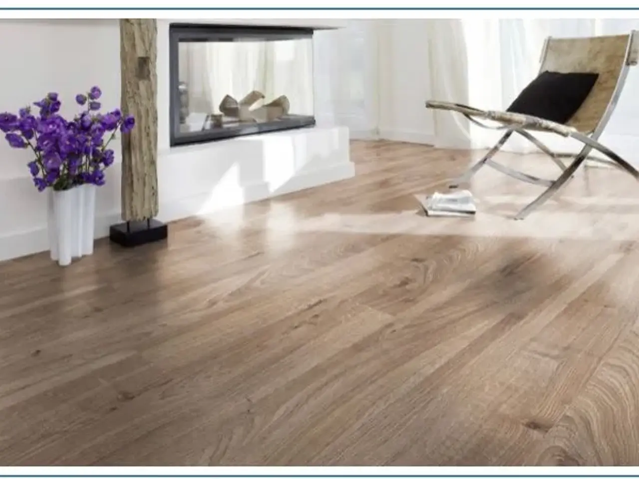 Billede 4 - Laminat gulv/Fenix grebsfri fronter