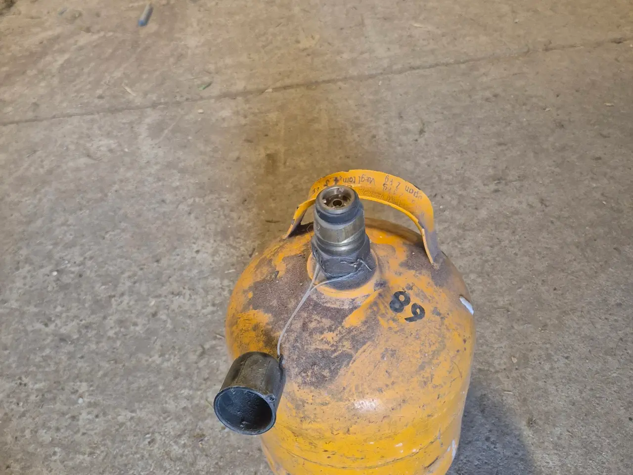 Billede 1 - 2 kg gasflaske