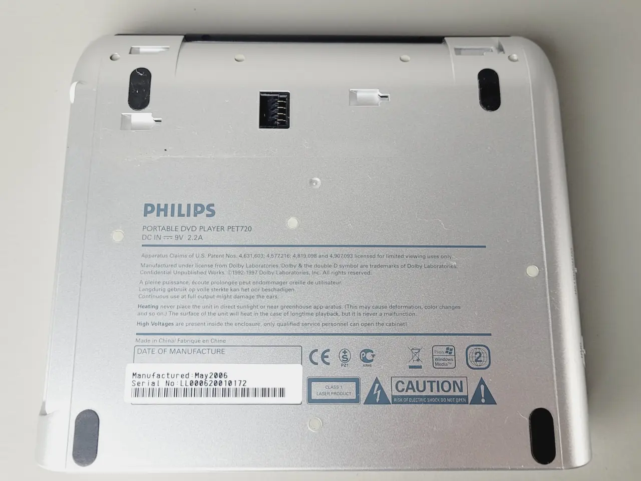 Billede 9 - Philips PET720 Bærbar DVD-afspiller