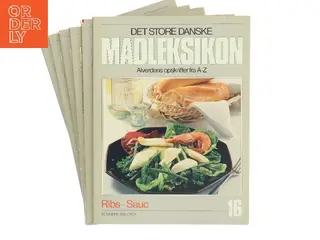 Det store danske madleksikon – Ribs–Sauc (bind 16-20 + register) (Bog)