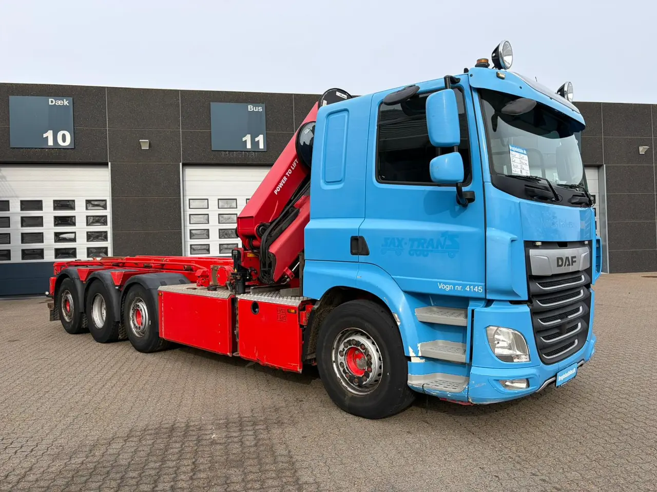 Billede 2 - DAF CF520 8x2-6, Hejs-kran