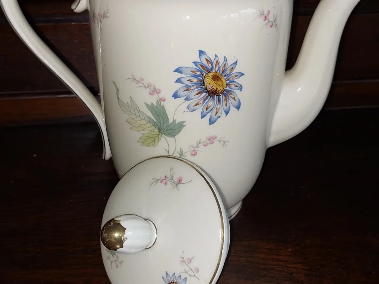 Billede 1 - porcelæns kaffekande
