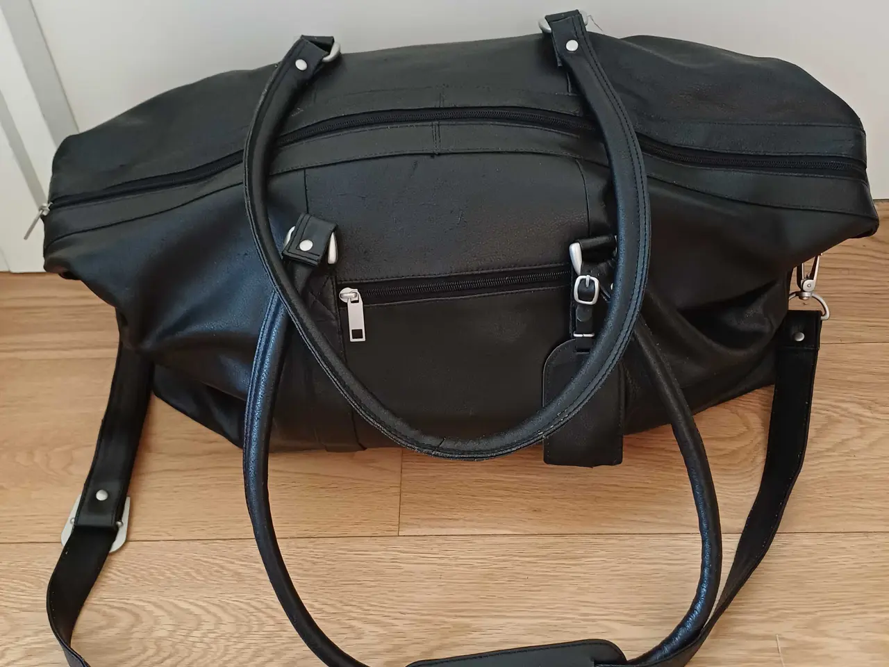 Billede 1 - Stokvis læder duffel bag