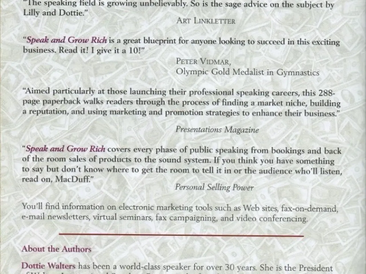 Billede 2 - Speak and Grow Rich by Lilly & Dottie Walters 