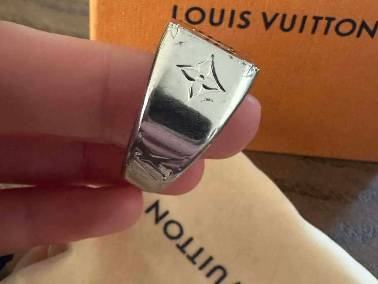 Billede 2 - Louis Vuitton ring str. m