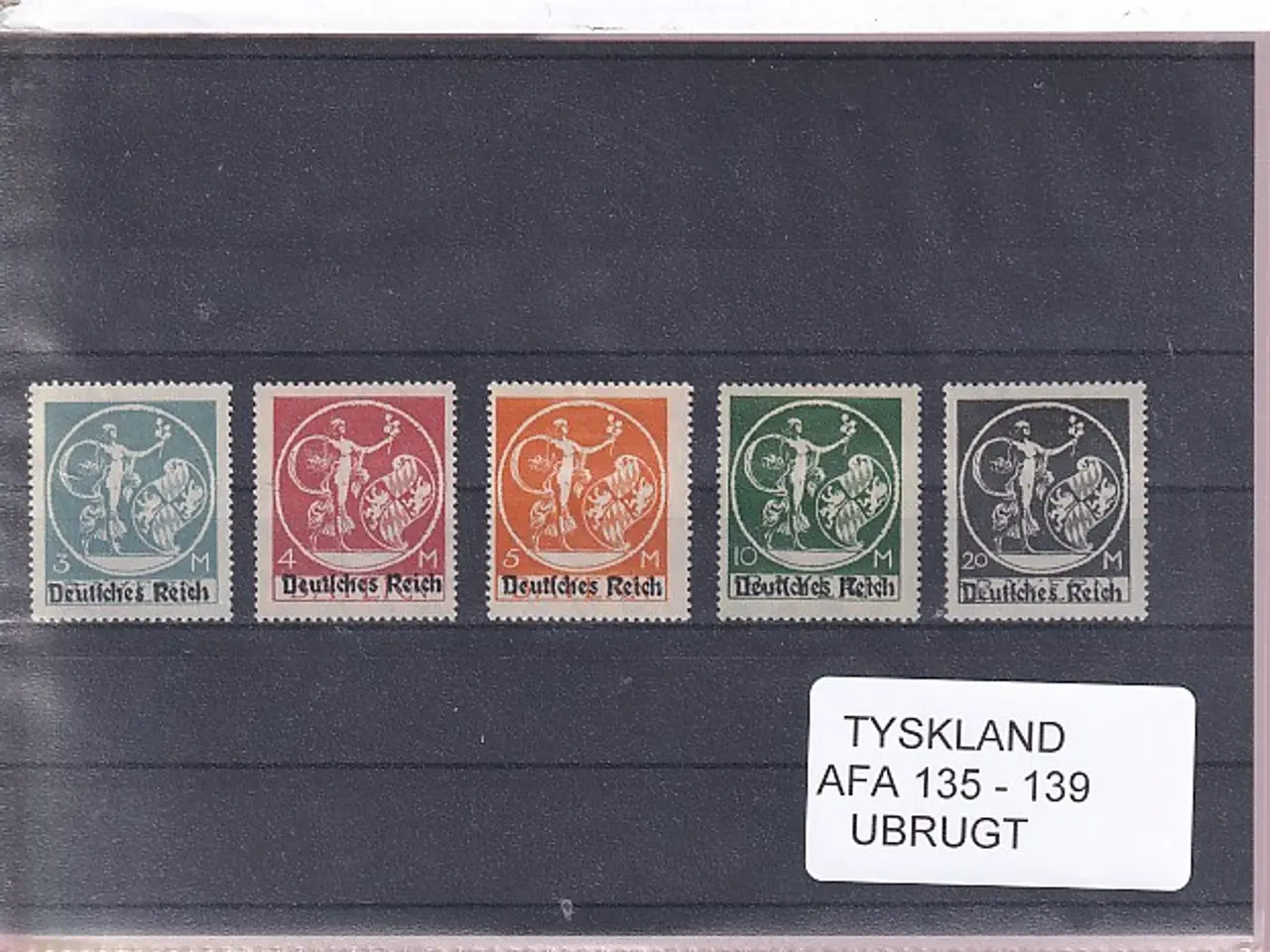 Billede 1 - Tyskland - AFA 135 - 139 - Ubrugt
