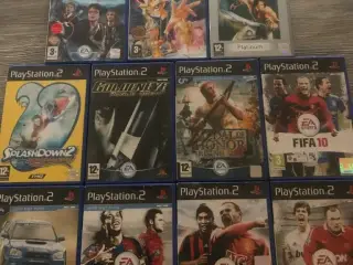 Diverse Playstation 2 spil 50 kr.