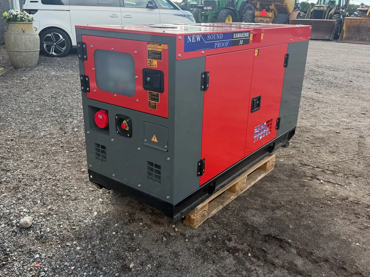 Billede 3 - KAWAKENKI KK-30 Stabil 30 KVA generator