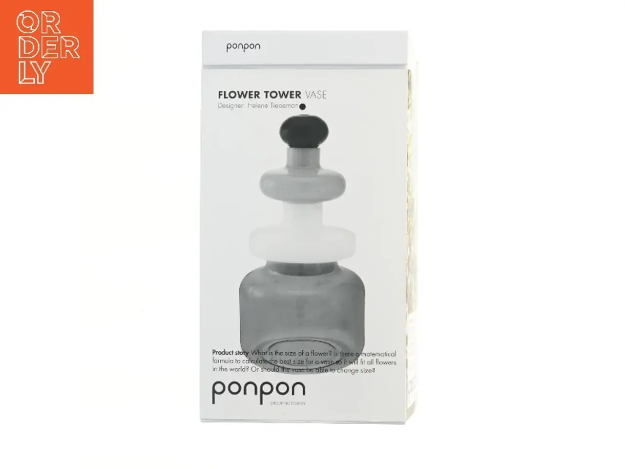 Billede 2 - Flower Tower vase fra Ponpon (str. 33 cm)