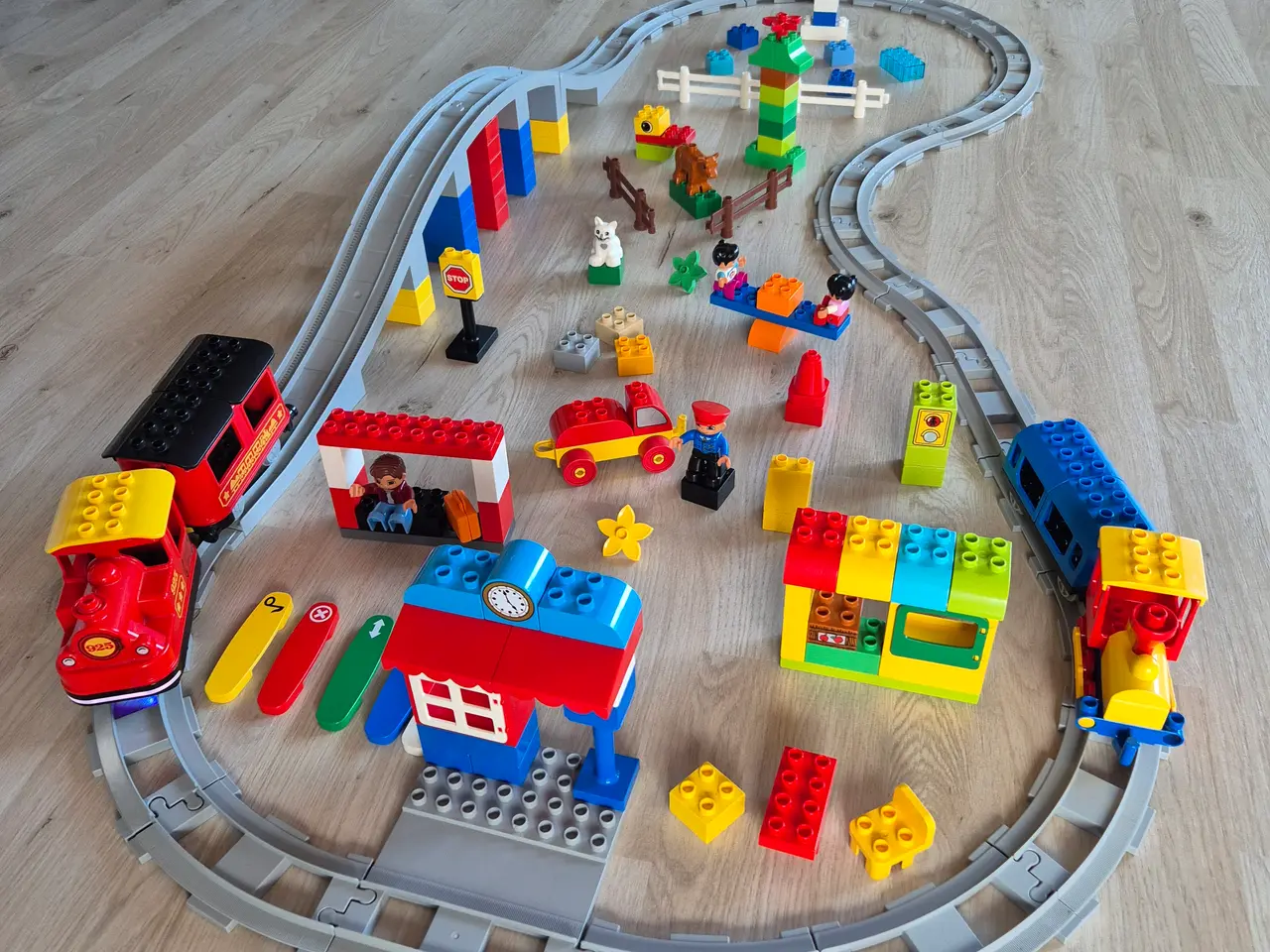 Billede 1 - Duplo Smart Elektrisk Togbane, Damptog, APP funkti