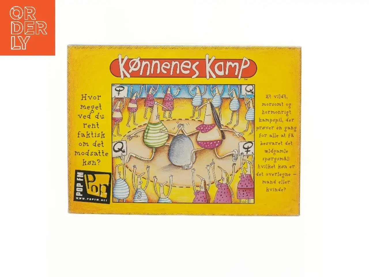 Billede 1 - Kønnenes Kamp brætspil (str. 27x37 cm)
