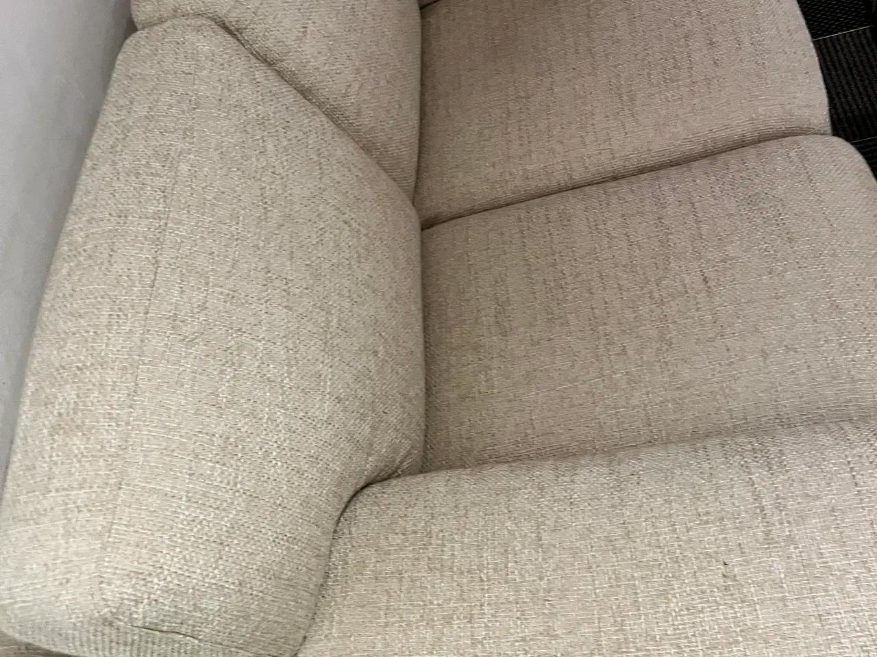 Billede 1 - Lys sofa 2 personers