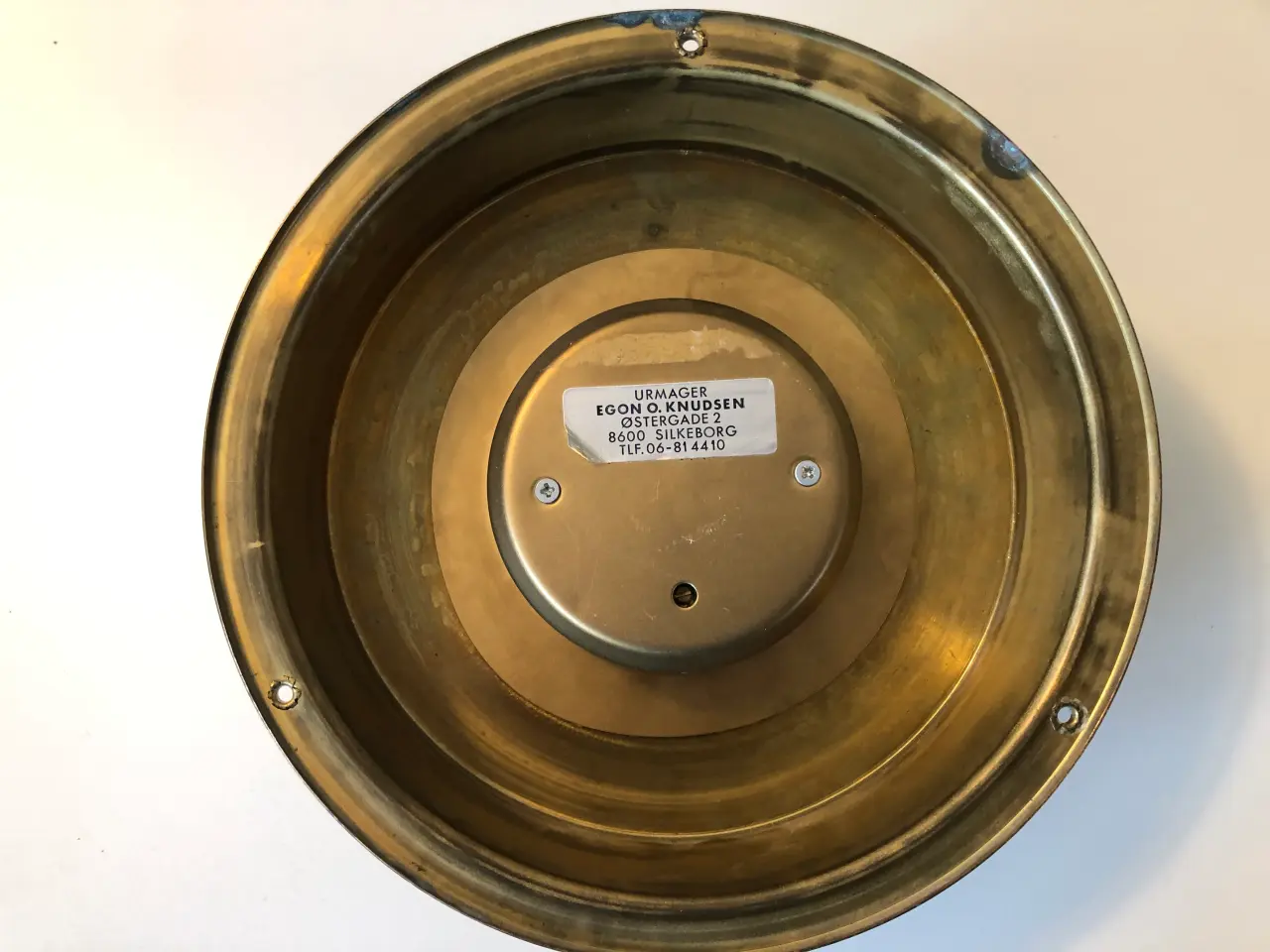 Billede 6 - Barometer og termometer i messing