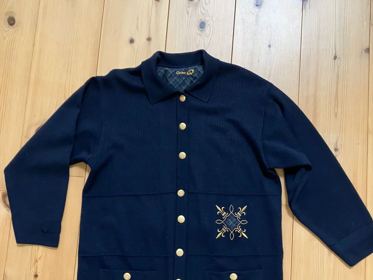 Billede 1 - Quimo Golden cardigan med merino uld