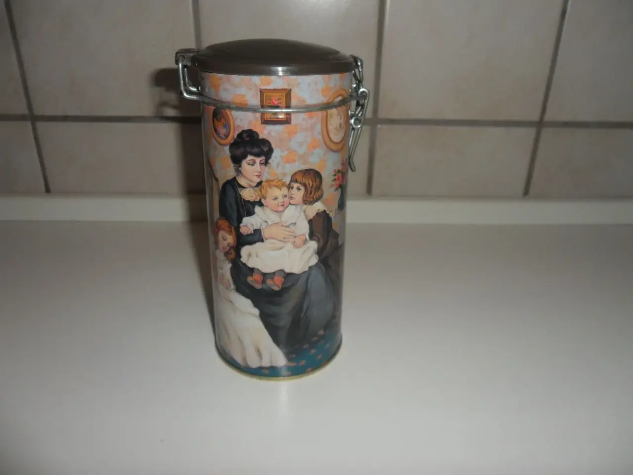 Billede 6 - Retro kaffe / te dåser 5 stk.