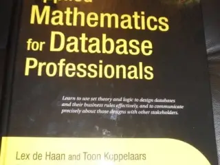 Applied Mathematics for Database Professionals