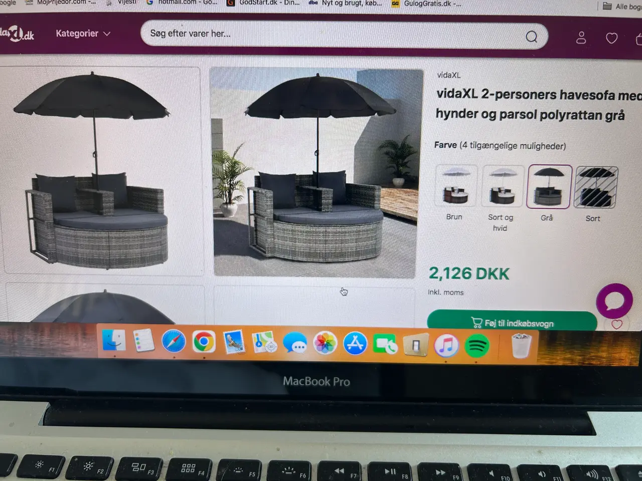 Billede 14 - Flot 2 person havesofa
