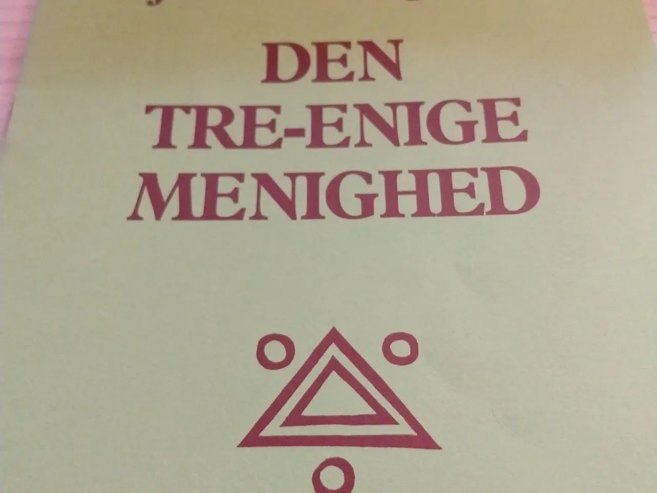 Billede 1 - Den tre-enige menighed
