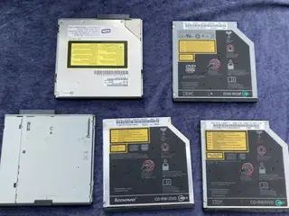DVD-drev til bærbare – 5 stk