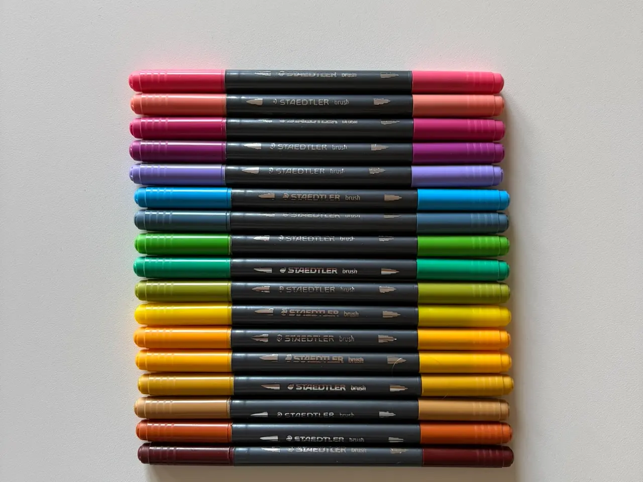 Billede 1 - Staedtler Brush, 17 stk. '2i1'
