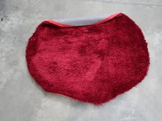 Gulvtæppe COZY-EASY Red Ø120