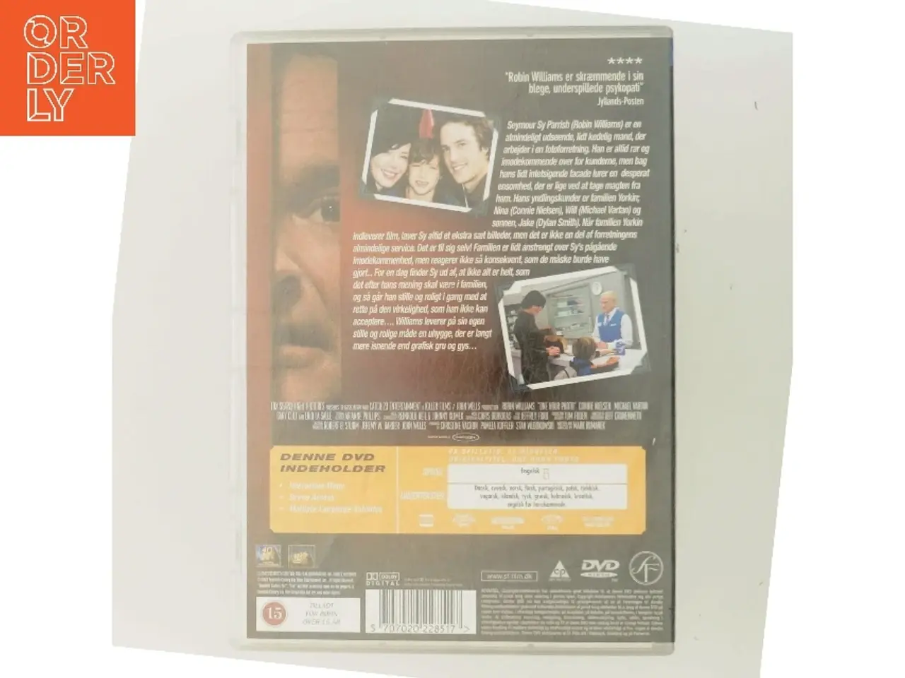 Billede 3 - One hour photo med Robin Williams (DVD)