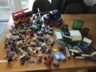Stor samling playmobil .