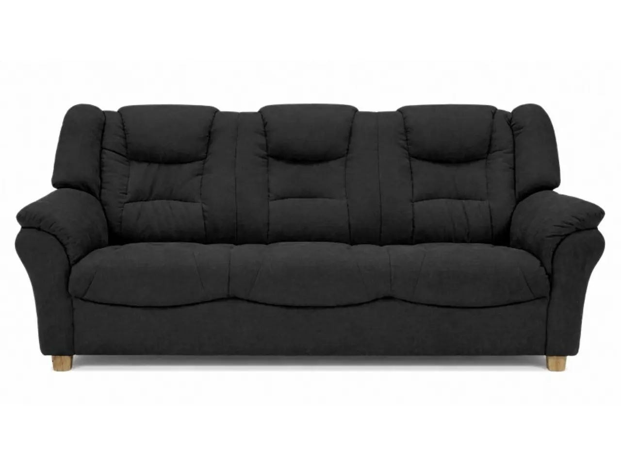 Billede 1 - Strib 3 Personers sofa - Stof