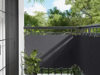 Altan Skærm Antracit 100 x 600 cm Oxford stof