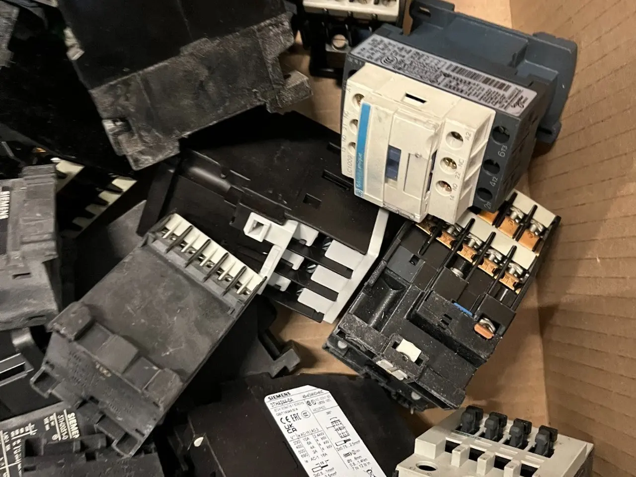 Billede 10 - Siemens 3TH / 3TF kontaktor relæ Huge parti 24V DC