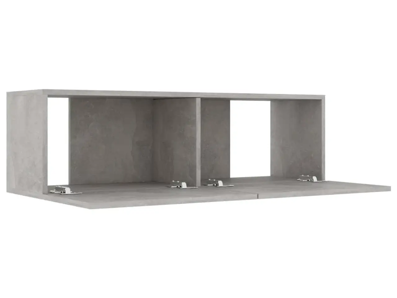 Billede 5 - TV-bord i konstrueret træ 100 x 30 x 30 cm - betongrå