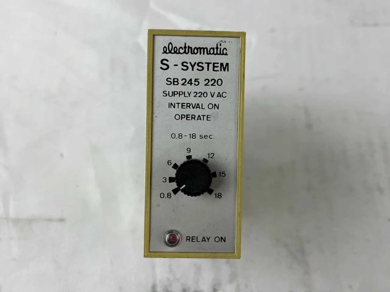 Billede 3 - Electromatic SB245 220 Interval Timer 220VAC LED