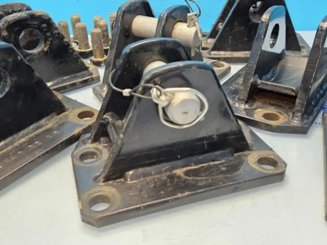 Billede 7 - Case Maxxum 150 Slæbekrog 82022185 8 Stk