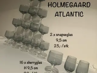 Holmegaard Atlantic glas